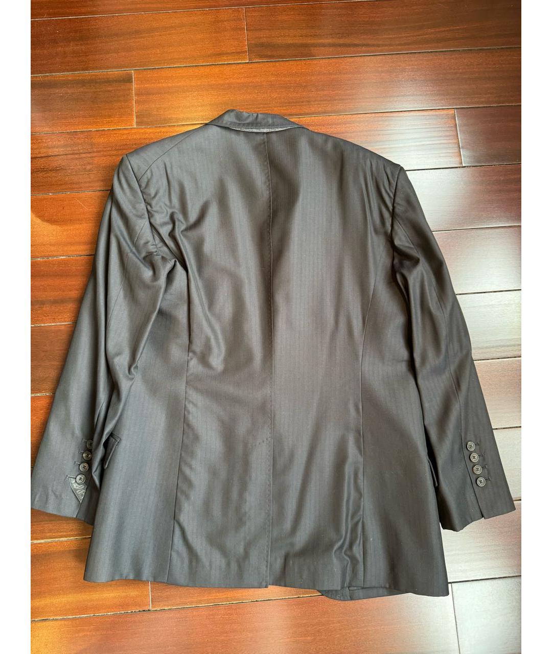 JOHN GALLIANO Черный хлопковый пиджак, фото 2