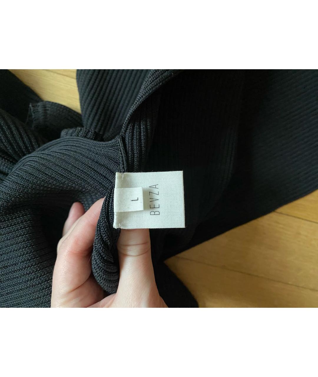 BEVZA Черный полиэстеровый джемпер / свитер, фото 4