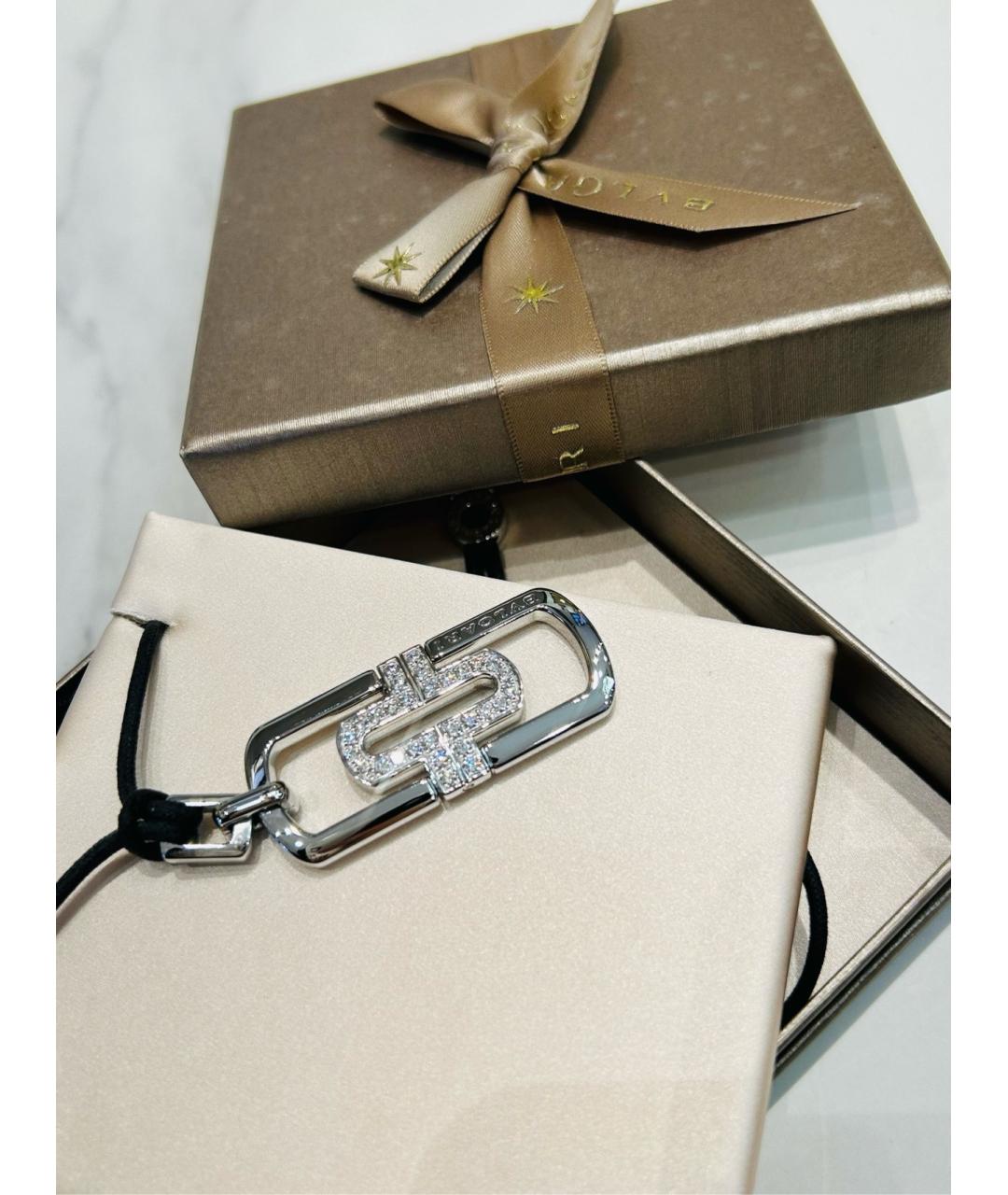 BVLGARI Серебряное колье из белого золота, фото 2