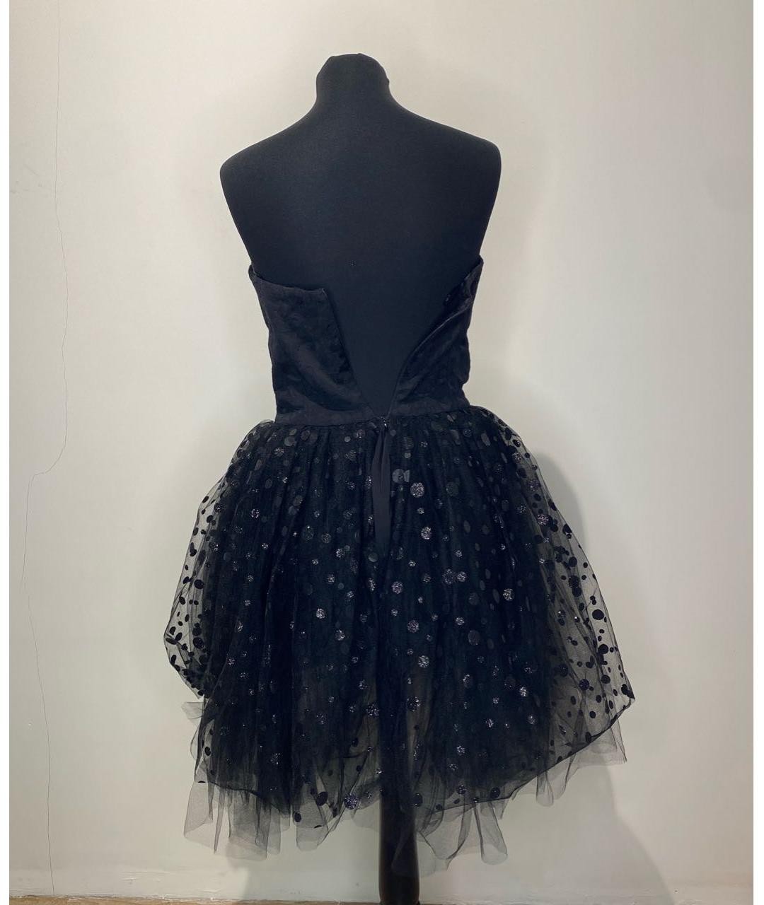 LOYD/FORD Черное полиэстеровое вечернее платье, фото 2