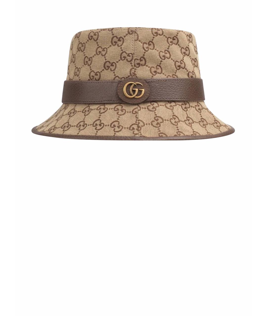 GUCCI Бежевая панама, фото 1