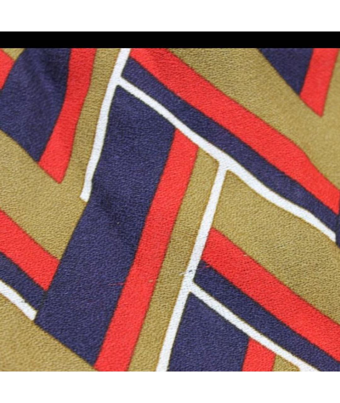 GUCCI Мульти шелковая рубашка, фото 7