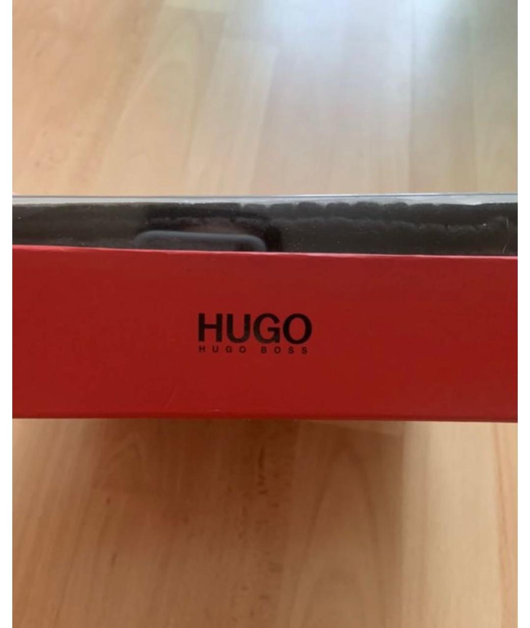 HUGO BOSS Черная шерстяная шапка, фото 3