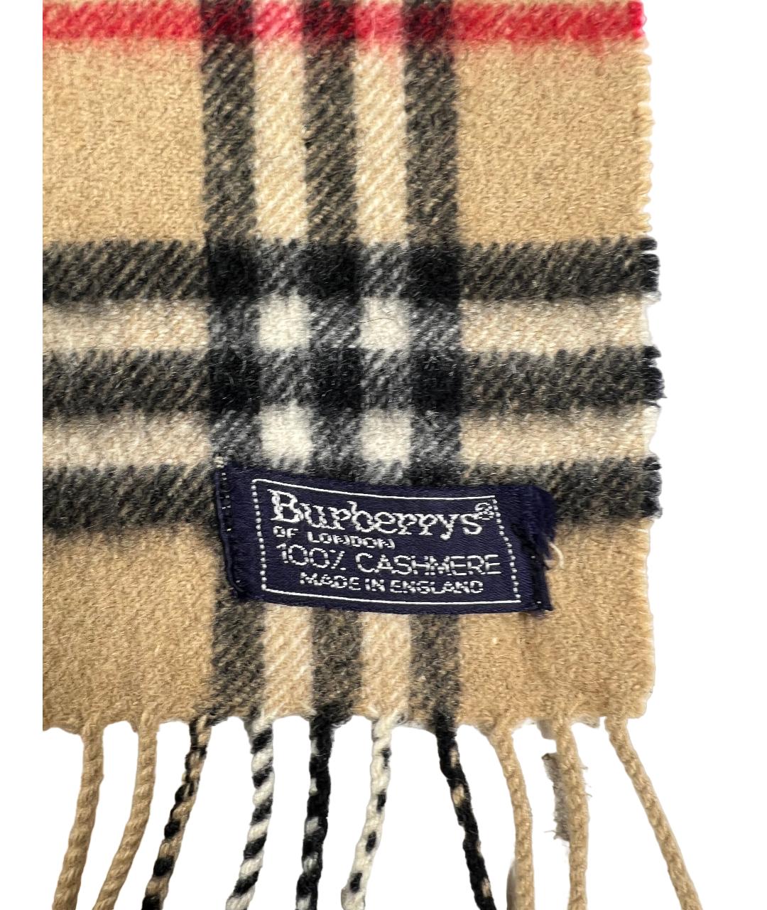 BURBERRY Мульти кашемировый шарф, фото 3