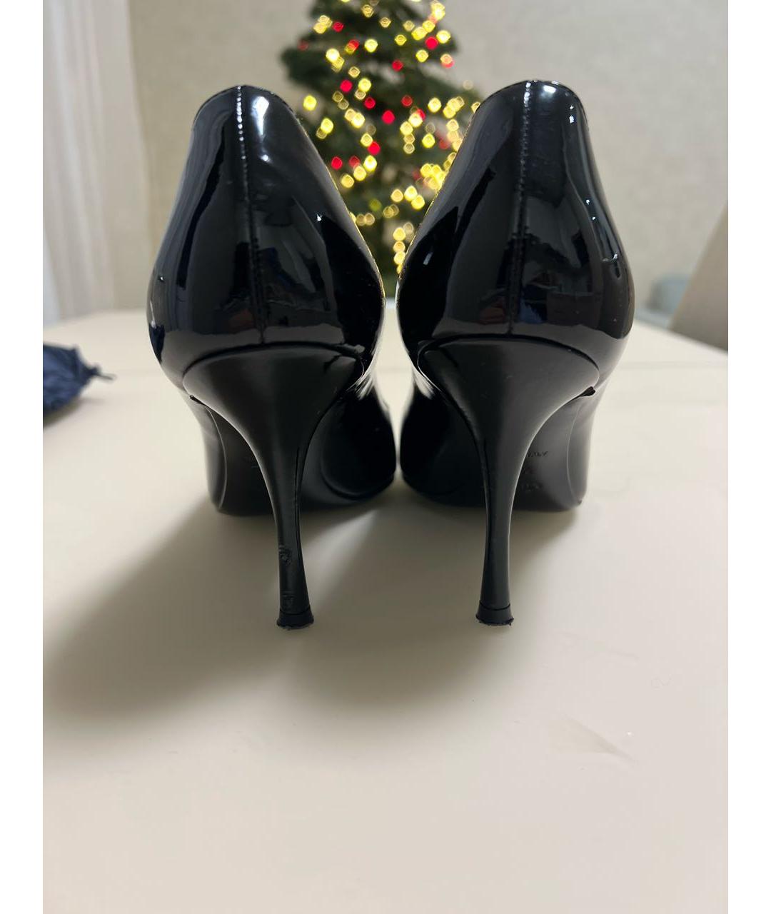 PRADA Черные туфли из лакированной кожи, фото 4