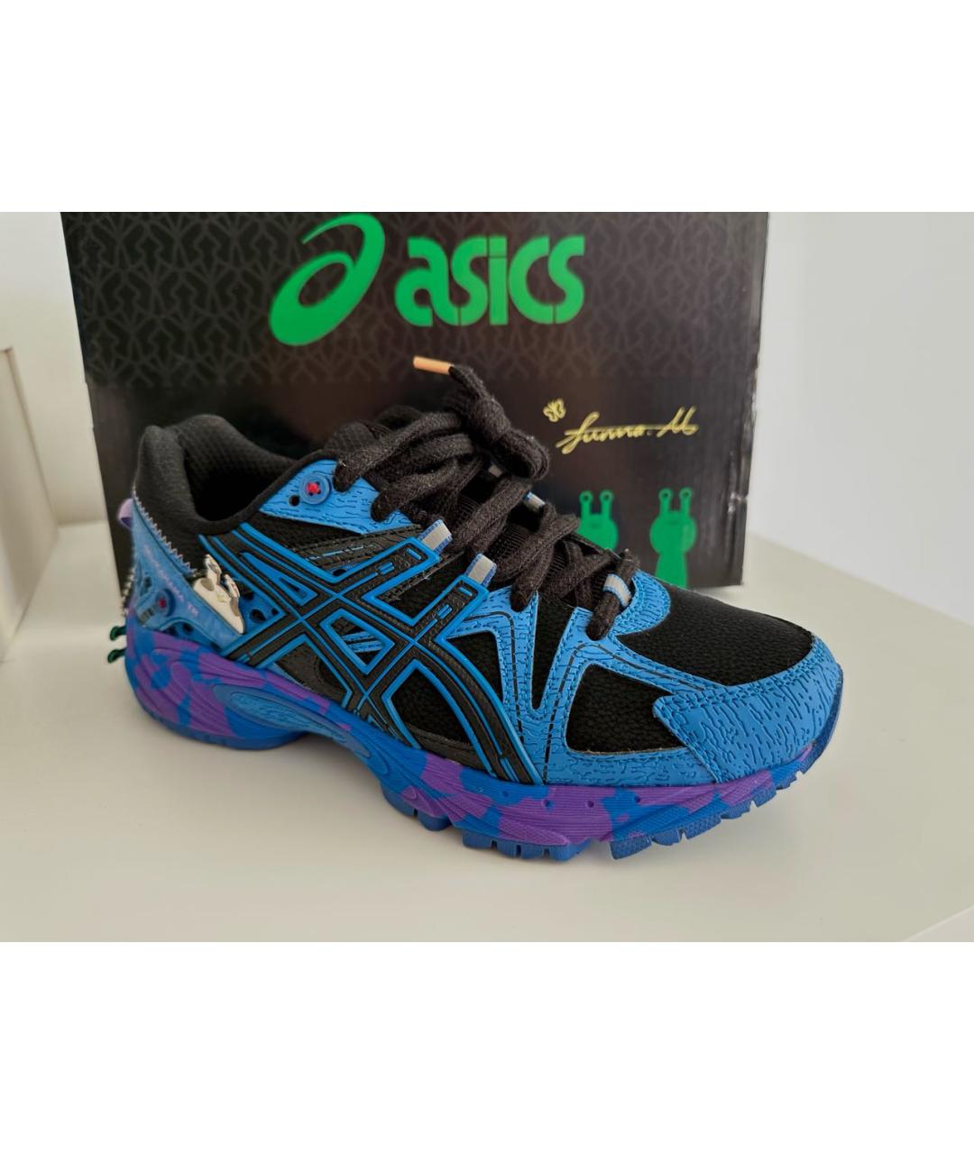 ASICS Синие кроссовки, фото 6