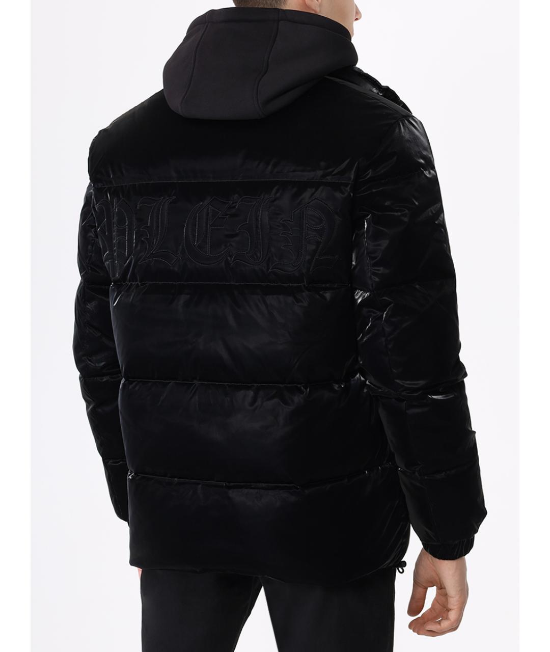 PHILIPP PLEIN Черный пуховик, фото 3