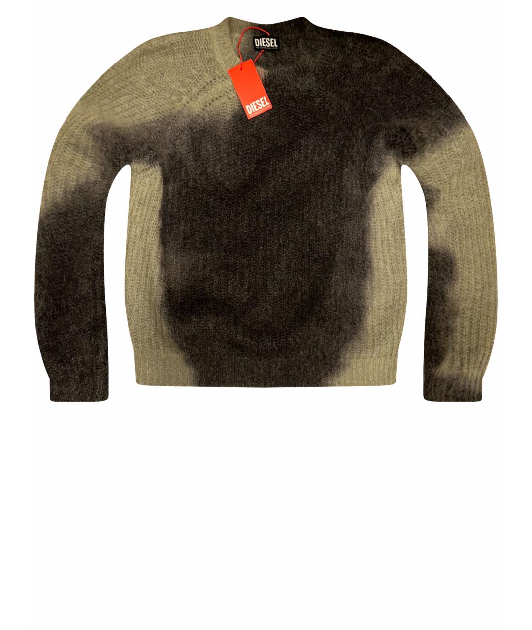 DIESEL Антрацитовый шерстяной джемпер / свитер, фото 1
