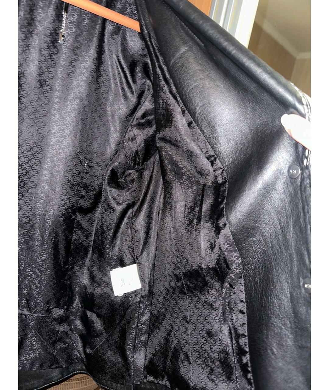 ESCADA Черная кожаная куртка, фото 6