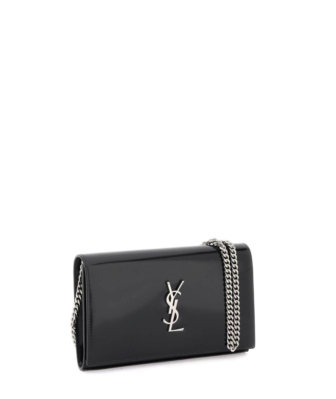 Ysl bag black and on sale silver