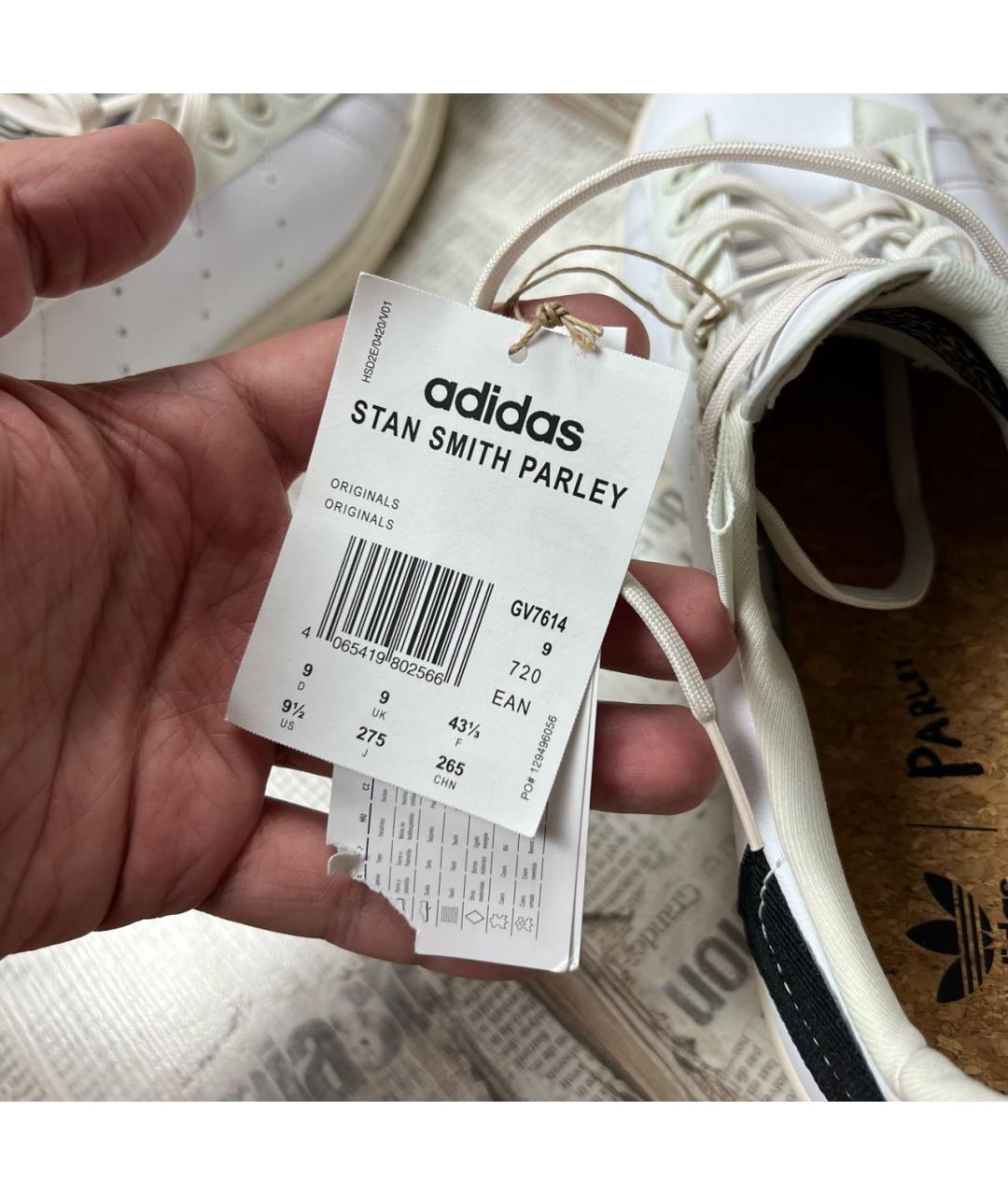 ADIDAS Белые низкие кроссовки / кеды, фото 6