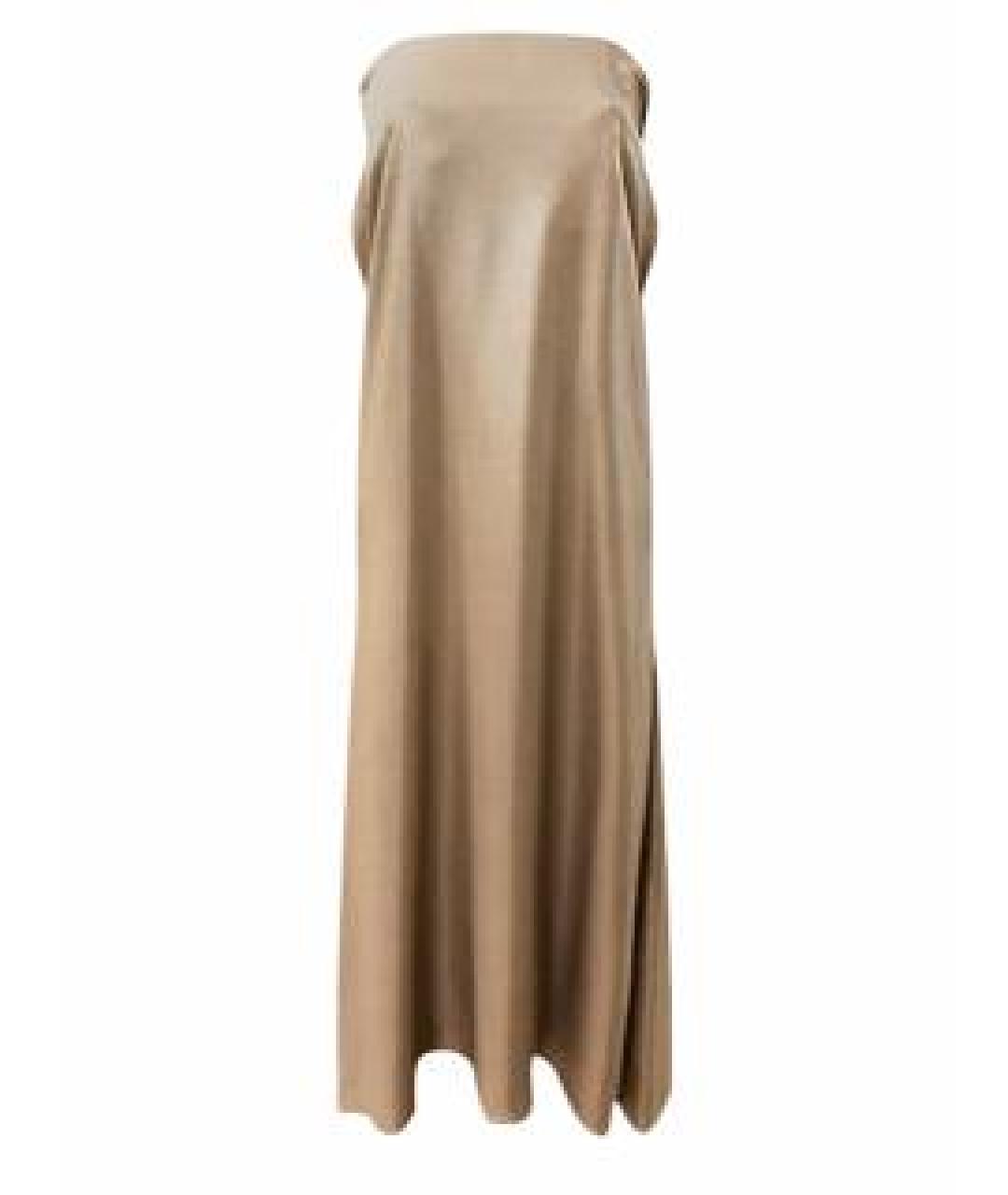 ESCADA Серебряное шелковое коктейльное платье, фото 1