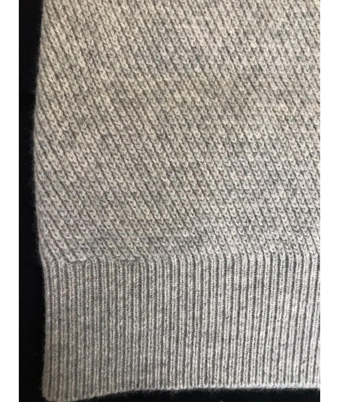 VINCE Серый кашемировый джемпер / свитер, фото 4