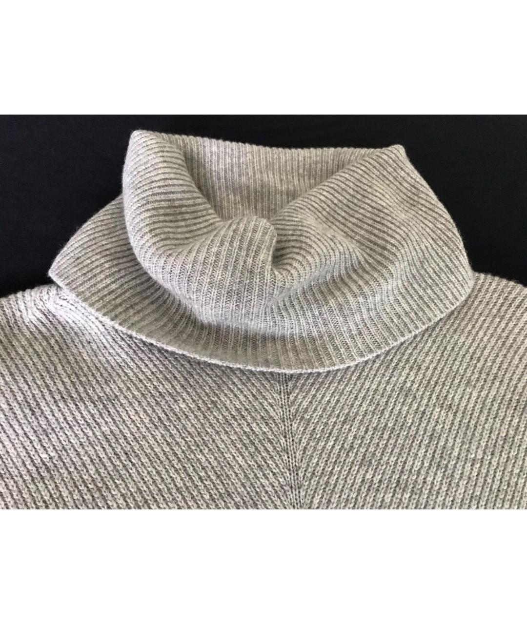 VINCE Серый кашемировый джемпер / свитер, фото 3