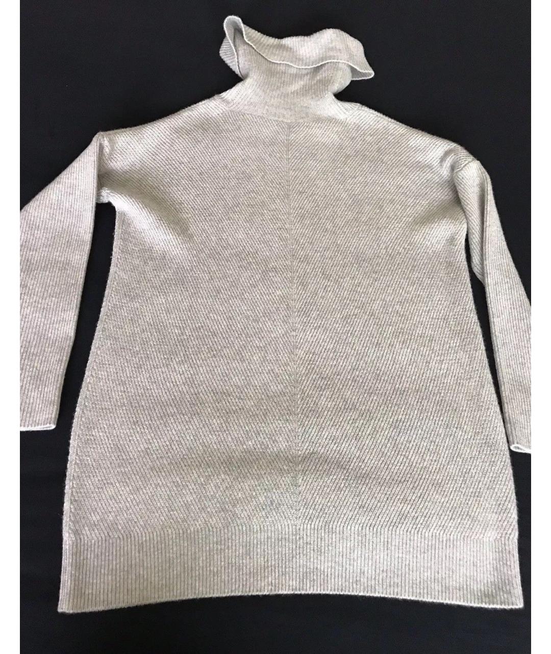 VINCE Серый кашемировый джемпер / свитер, фото 2