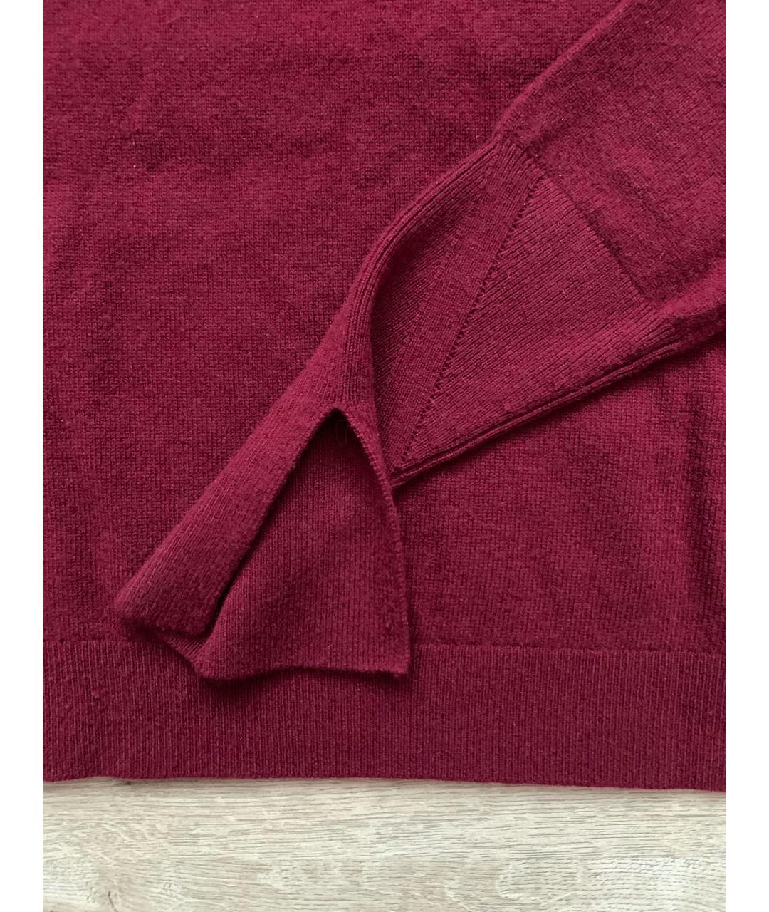 3.1 PHILLIP LIM Бордовый кашемировый джемпер / свитер, фото 3