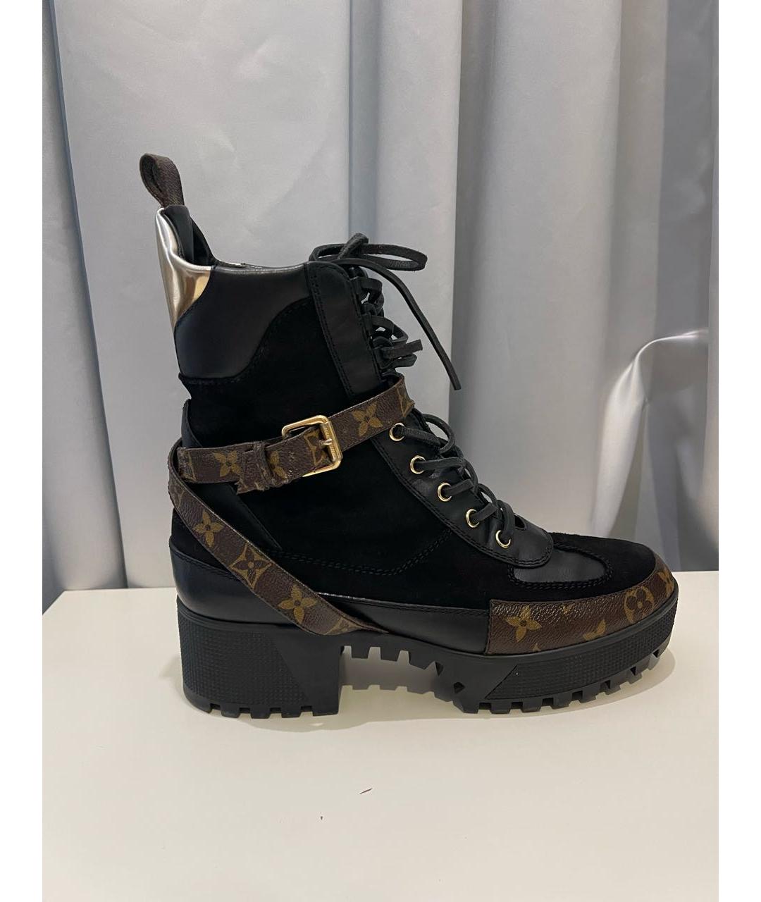 LOUIS VUITTON Черные ботинки, фото 8