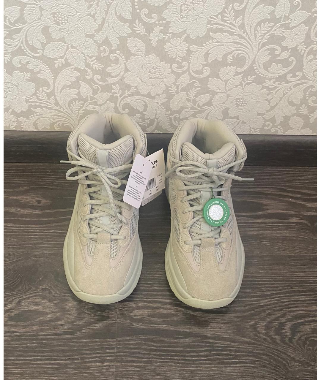 YEEZY Серые кроссовки, фото 6