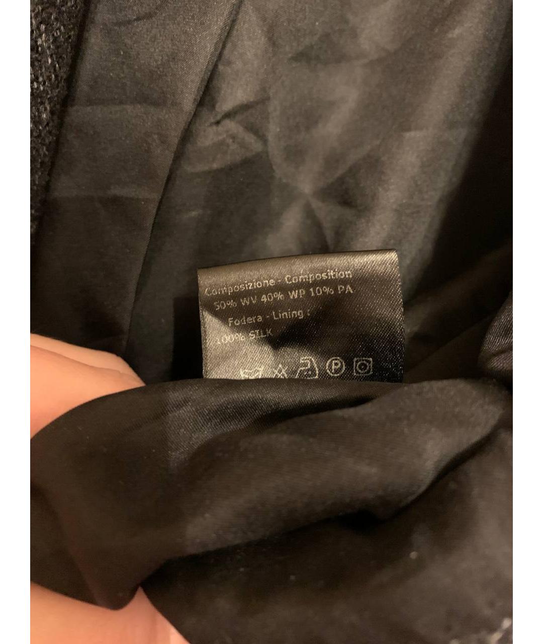 BRIONI Серый шерстяной жакет/пиджак, фото 7