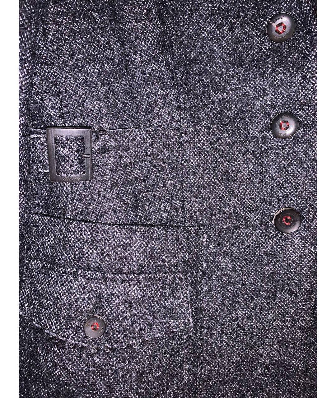 BRIONI Серый шерстяной жакет/пиджак, фото 4