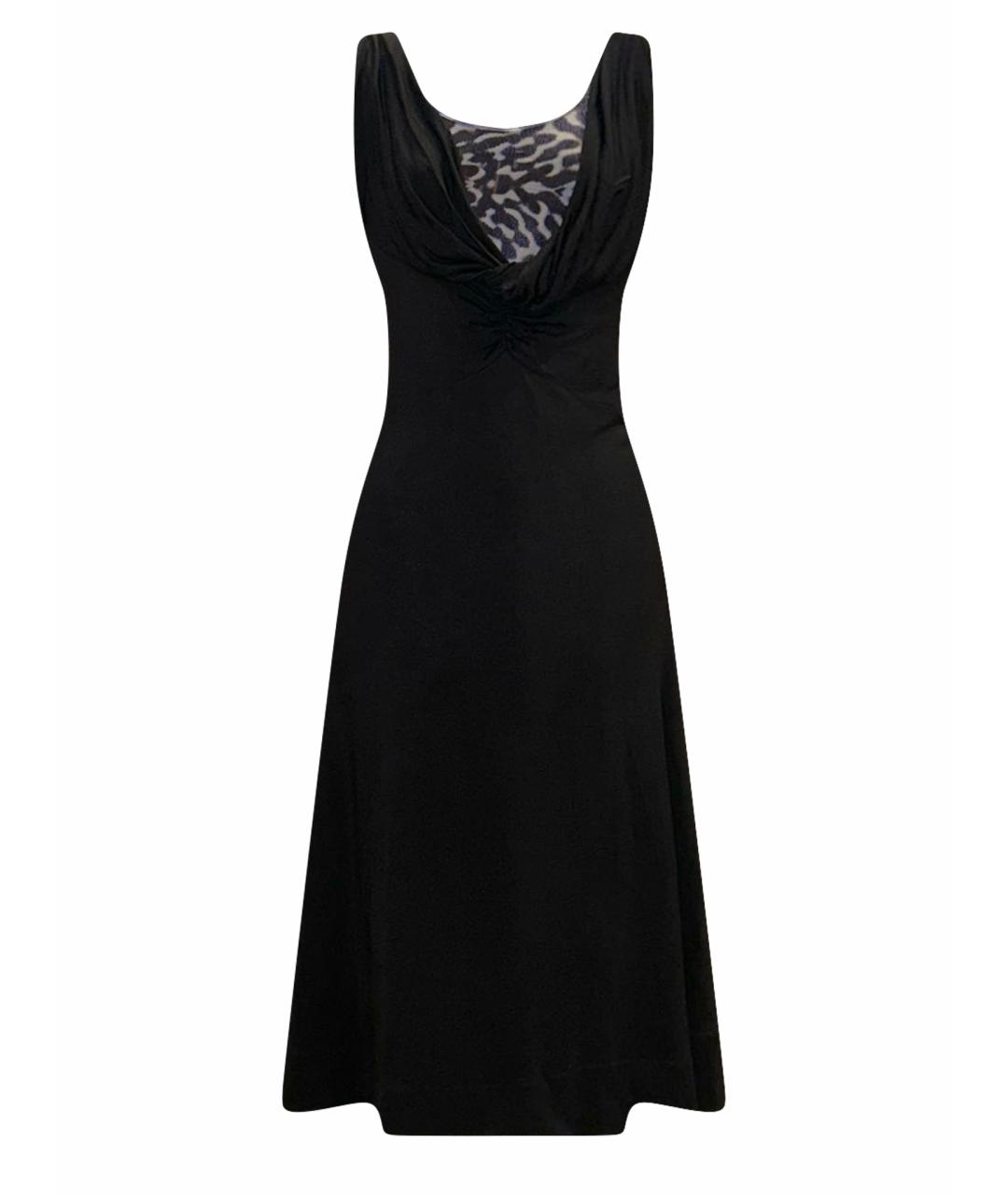 JUST CAVALLI Черное коктейльное платье, фото 1