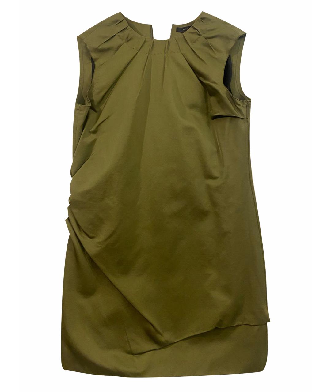 MARC JACOBS Зеленые шерстяное коктейльное платье, фото 1