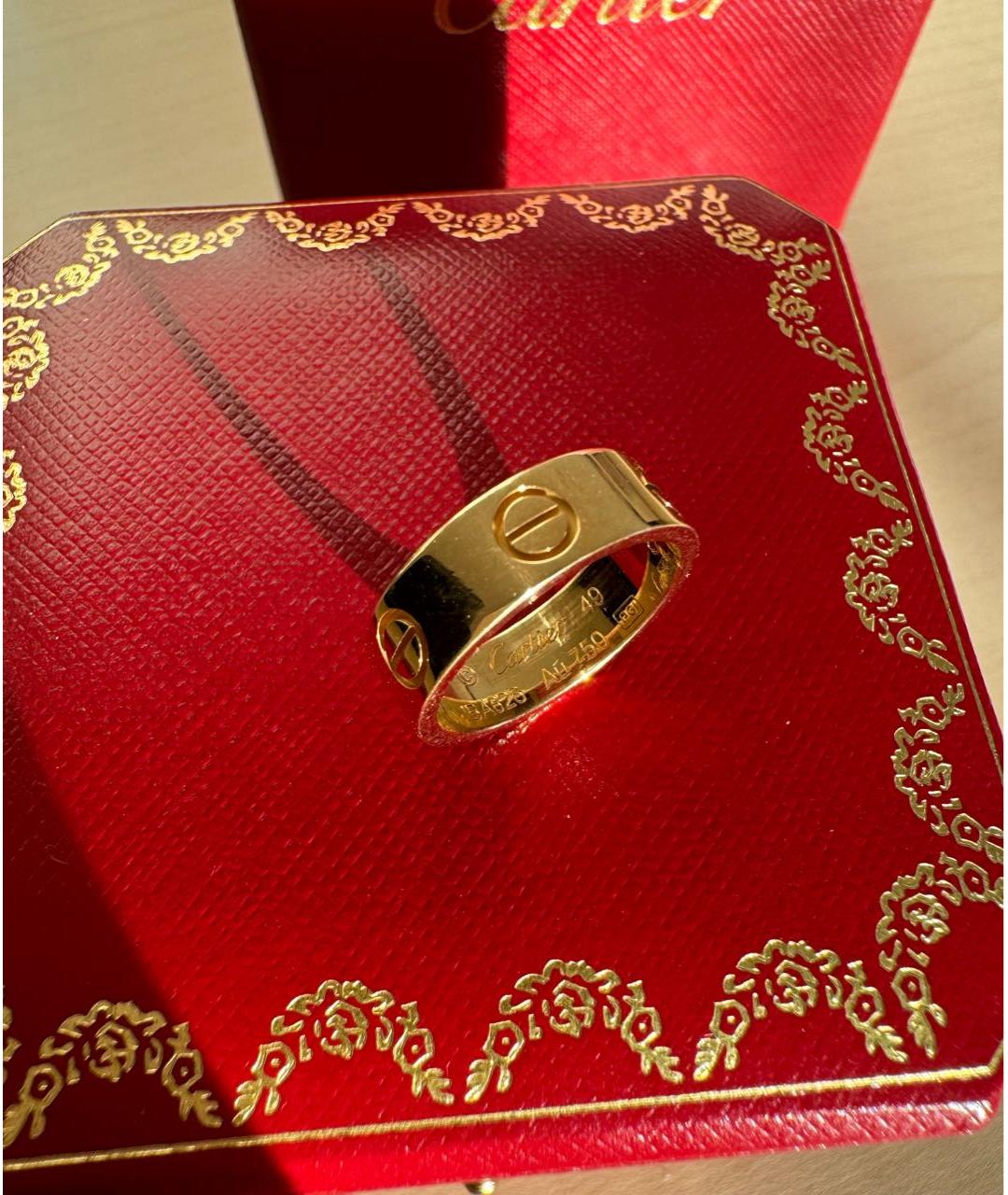 CARTIER Золотое кольцо из желтого золота, фото 8