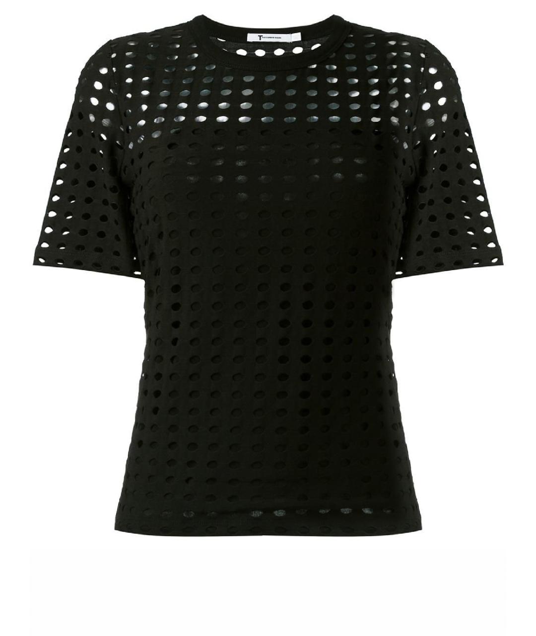 T BY ALEXANDER WANG Черная футболка, фото 1