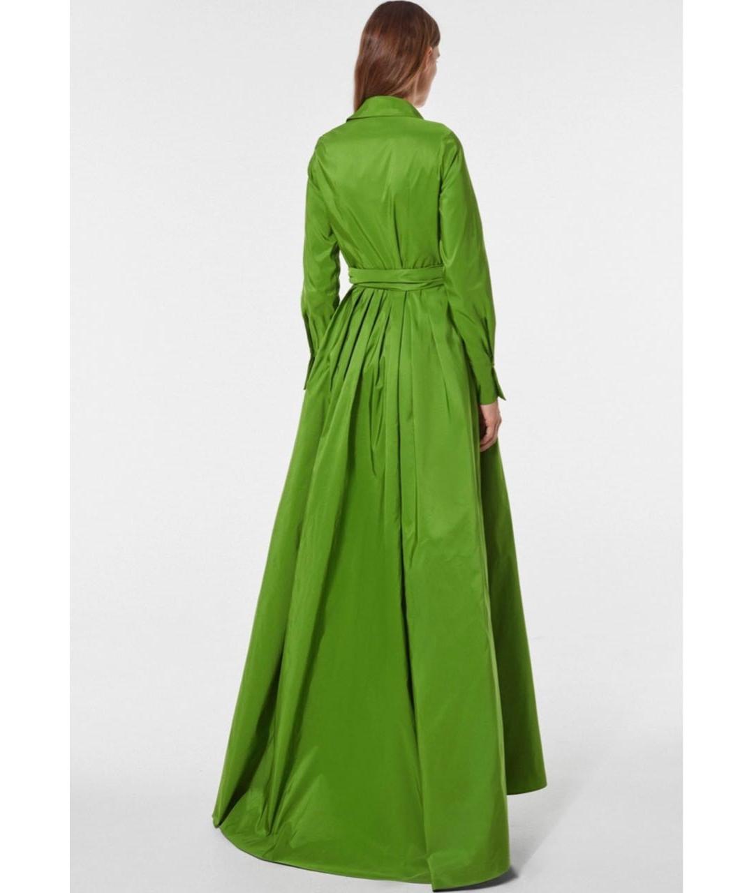 CAROLINA HERRERA Зеленые вечернее платье, фото 5