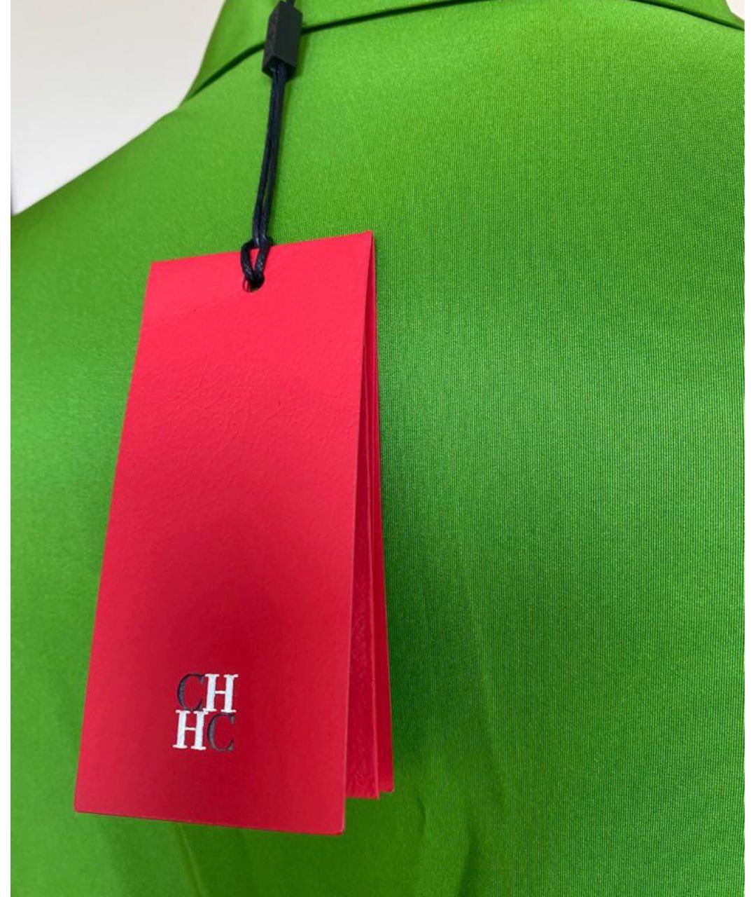 CAROLINA HERRERA Зеленые вечернее платье, фото 6