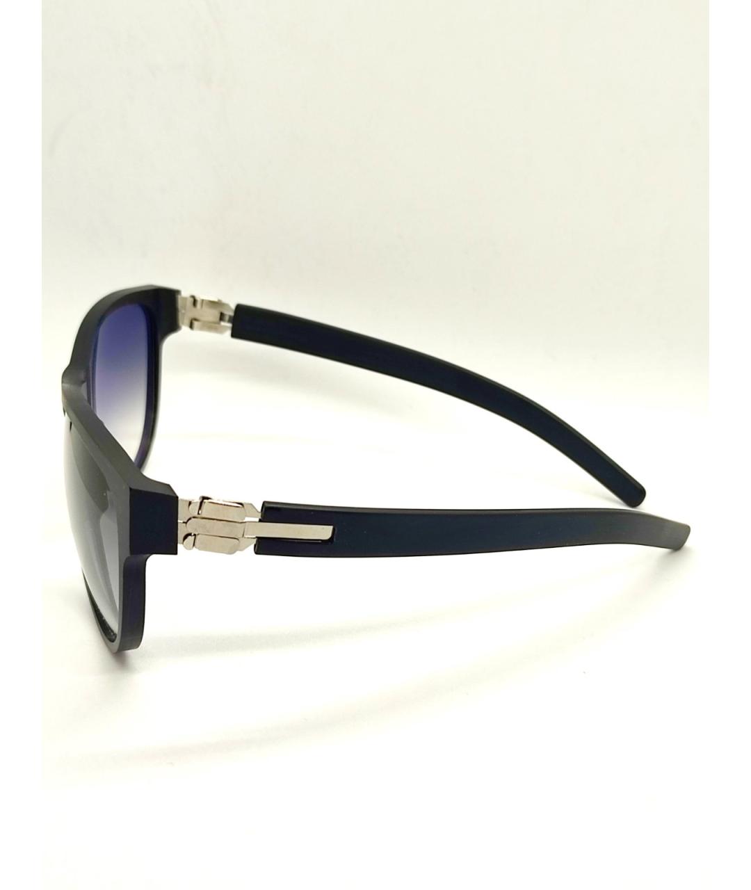 ICBERLIN Черные металлические солнцезащитные очки, фото 2