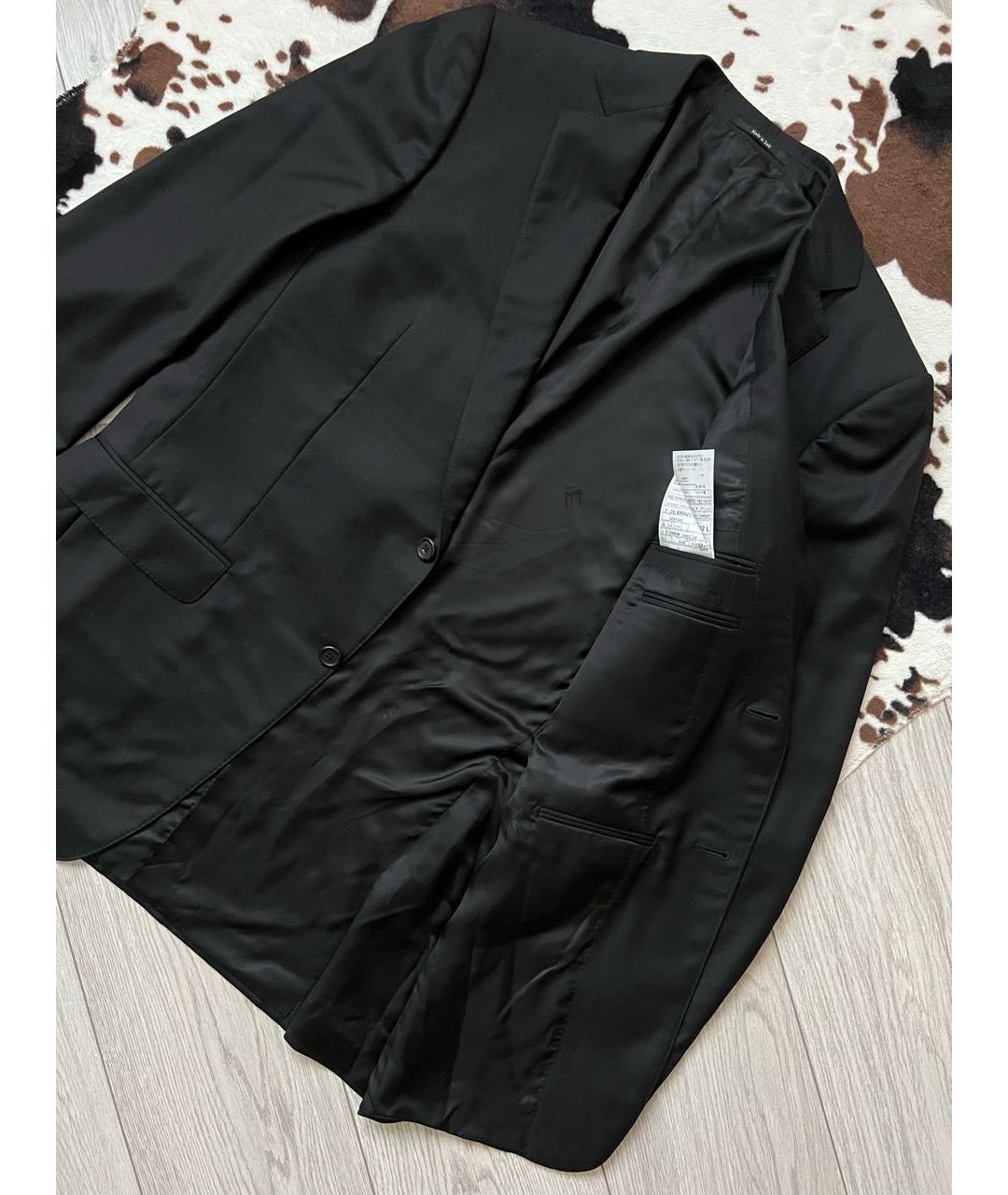 DUNHILL Черный шерстяной пиджак, фото 5