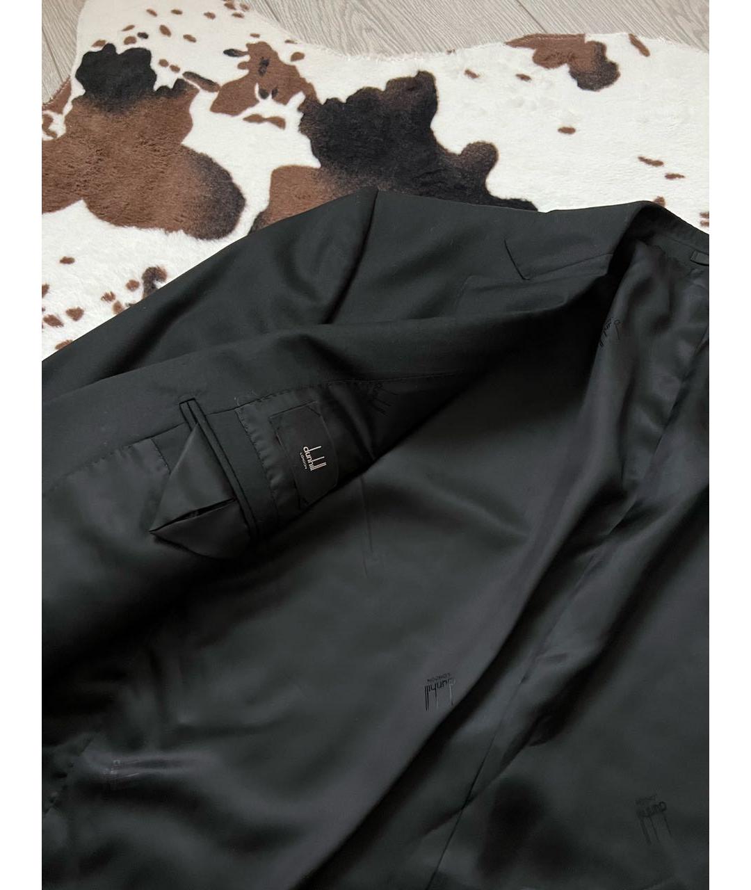 DUNHILL Черный шерстяной пиджак, фото 6