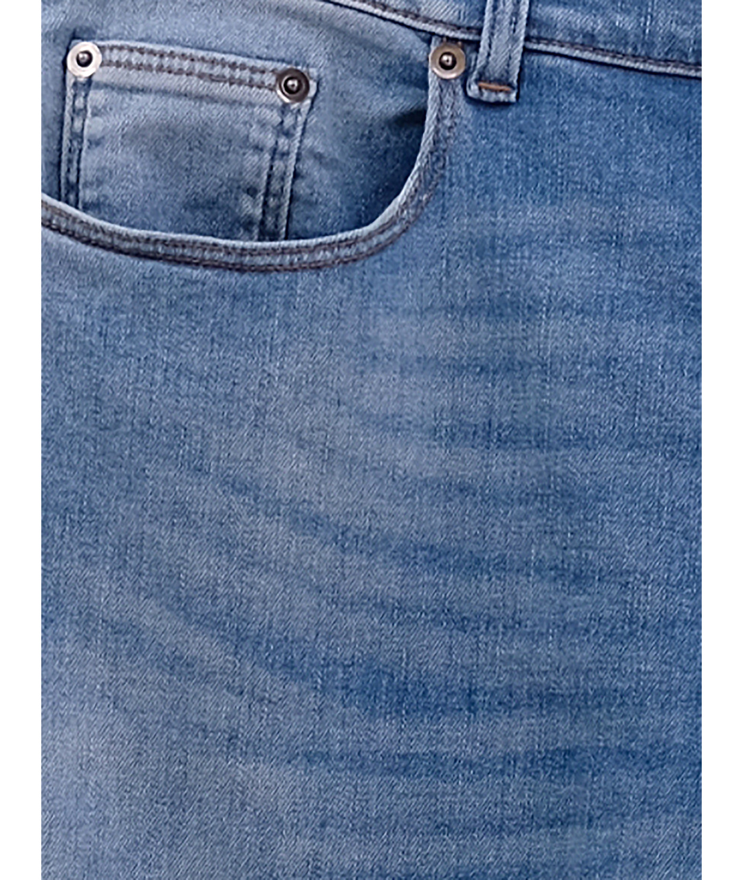 NO. 21 Голубые хлопковые джинсы слим, фото 3