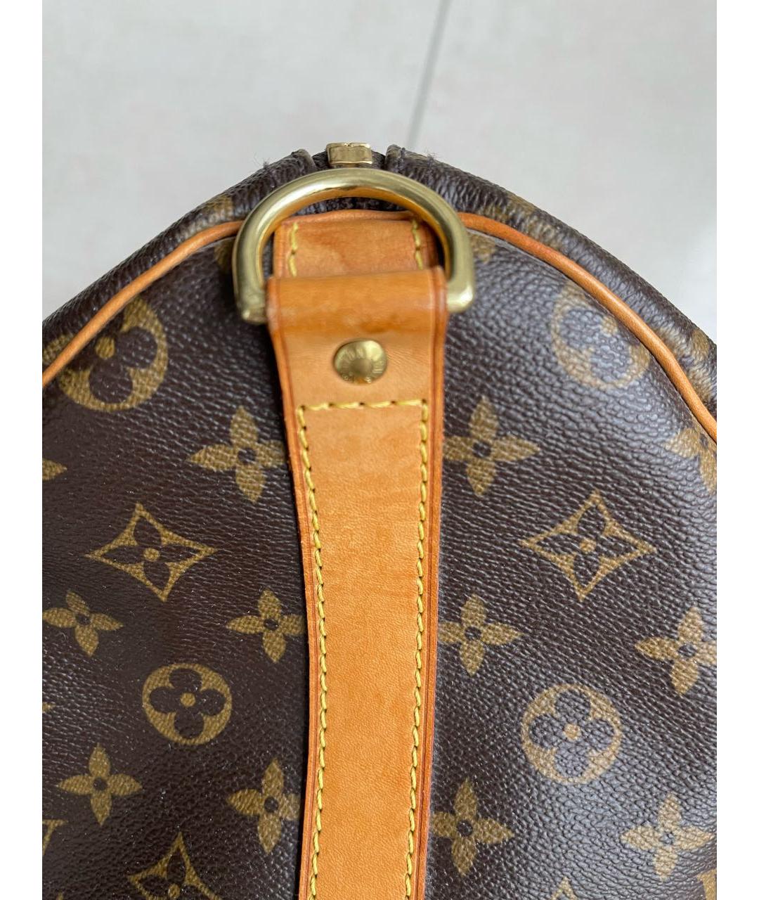 LOUIS VUITTON Коричневая дорожная/спортивная сумка, фото 4