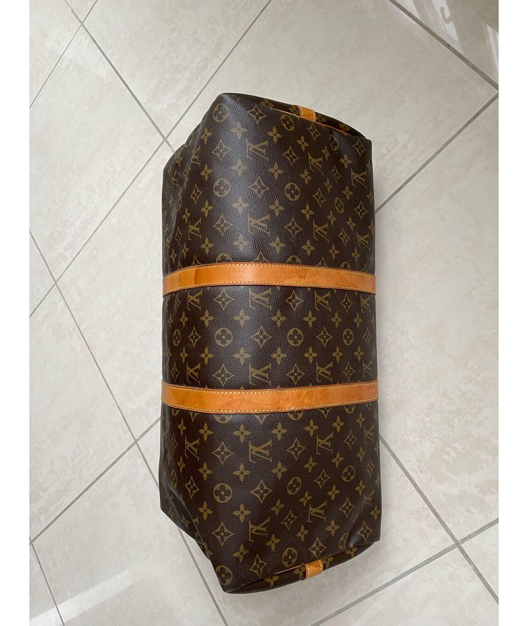 LOUIS VUITTON Коричневая дорожная/спортивная сумка, фото 3