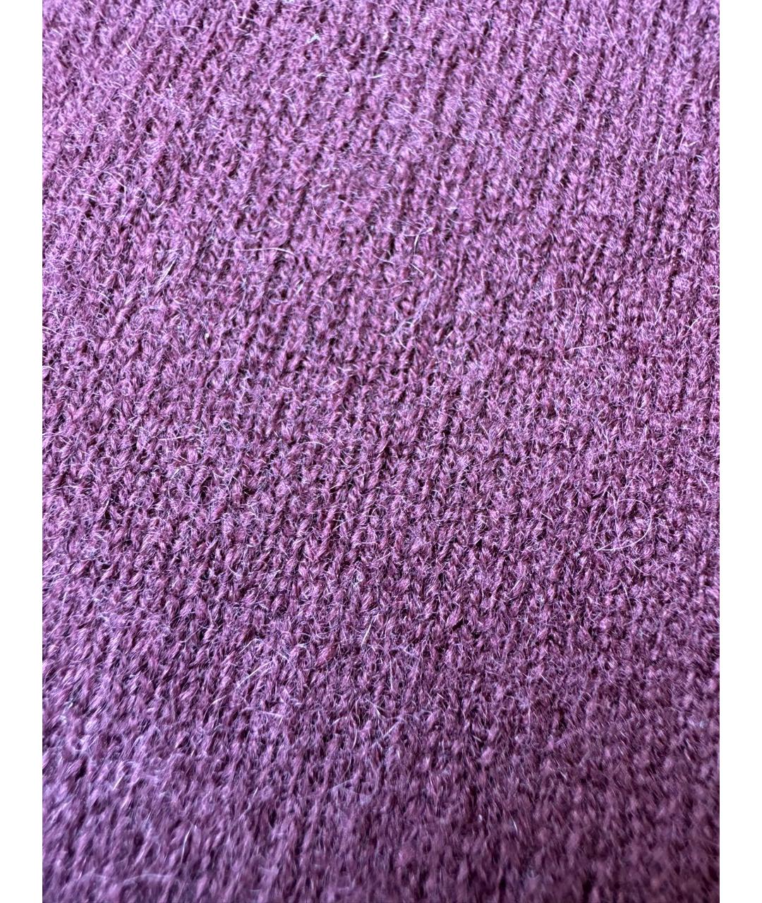 ALLUDE Бордовый кашемировый джемпер / свитер, фото 4