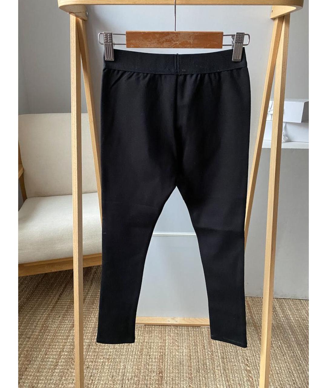 KARL LAGERFELD Черные вискозные брюки и шорты, фото 3