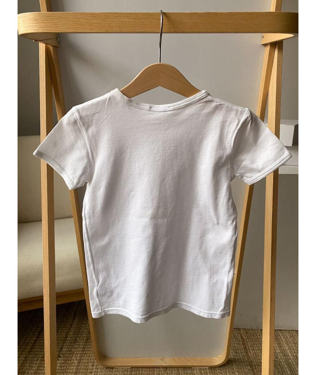DOLCE&GABBANA Белый хлопковый детская футболка / топ, фото 2