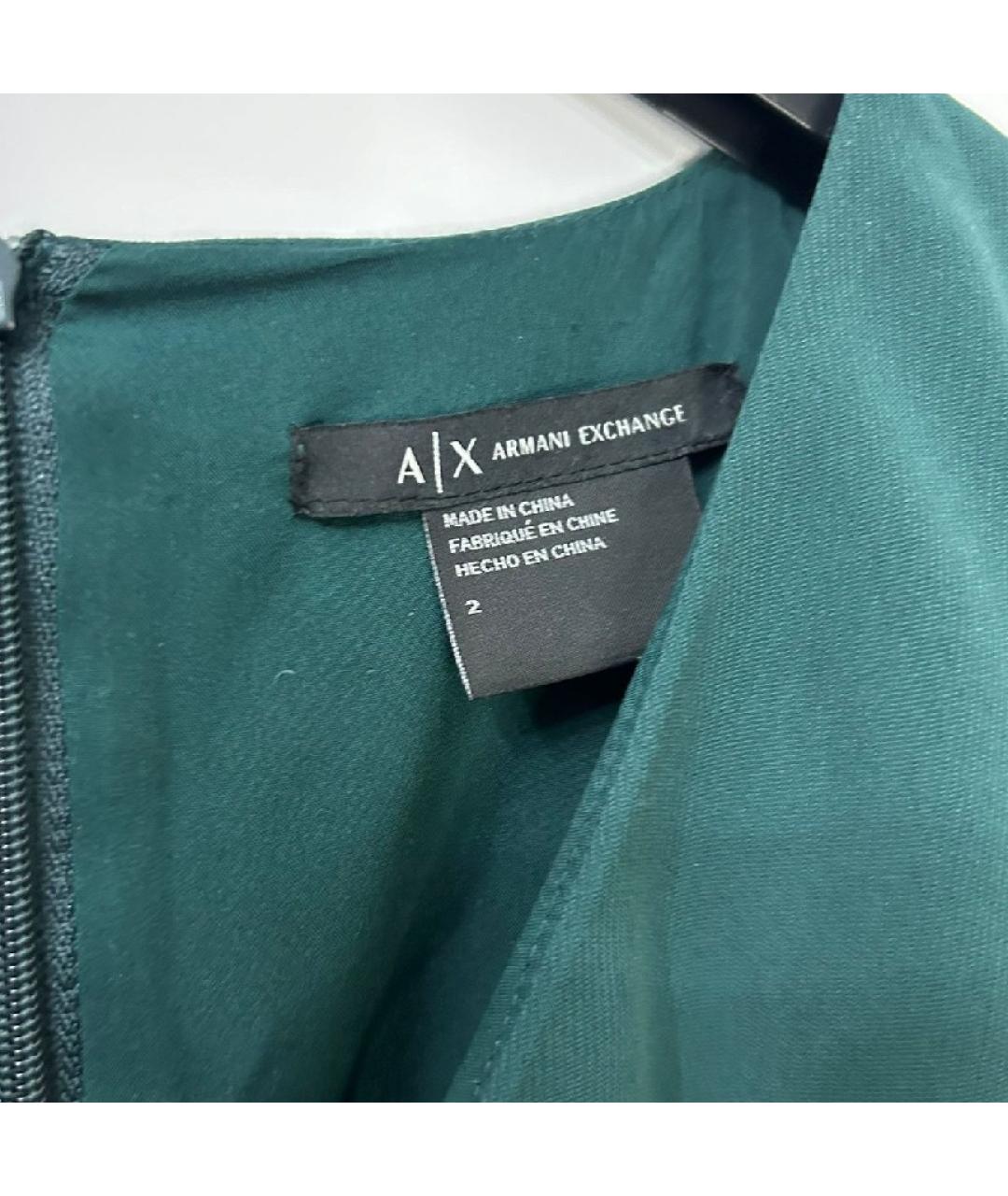 ARMANI EXCHANGE Зеленые платье, фото 5