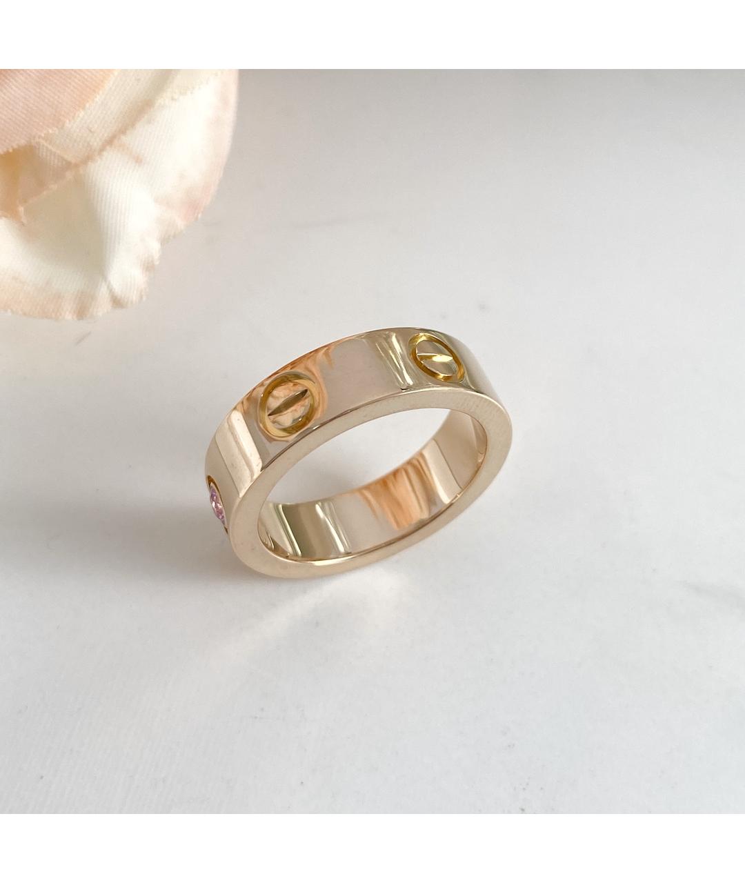 CARTIER Золотое кольцо из розового золота, фото 2