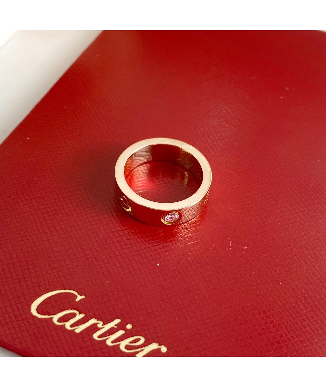 CARTIER Золотое кольцо из розового золота, фото 4