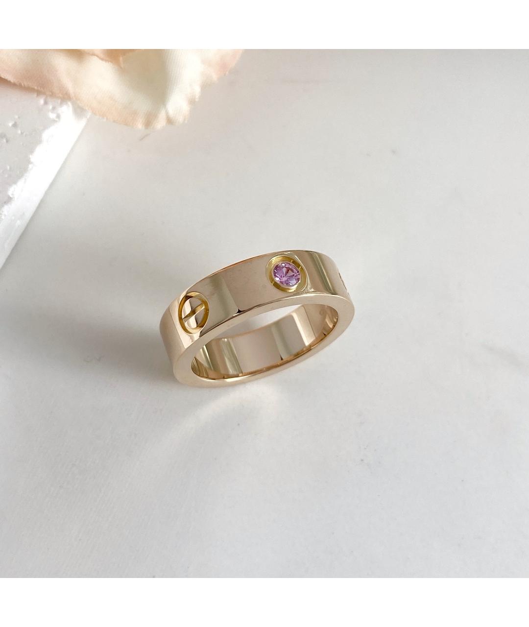 CARTIER Золотое кольцо из розового золота, фото 3