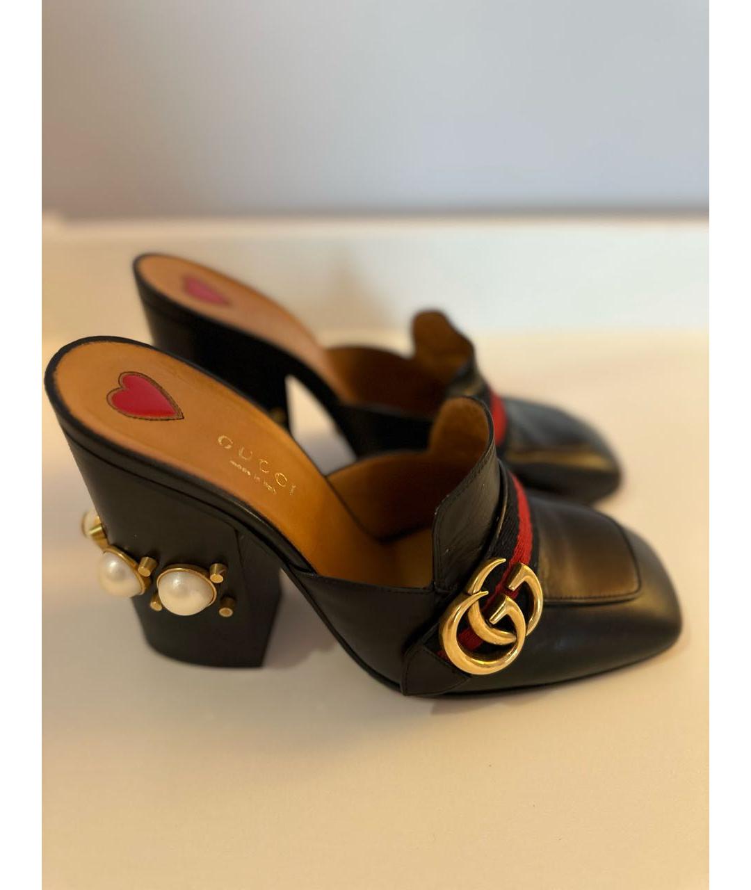 Gucci deals pearl mules