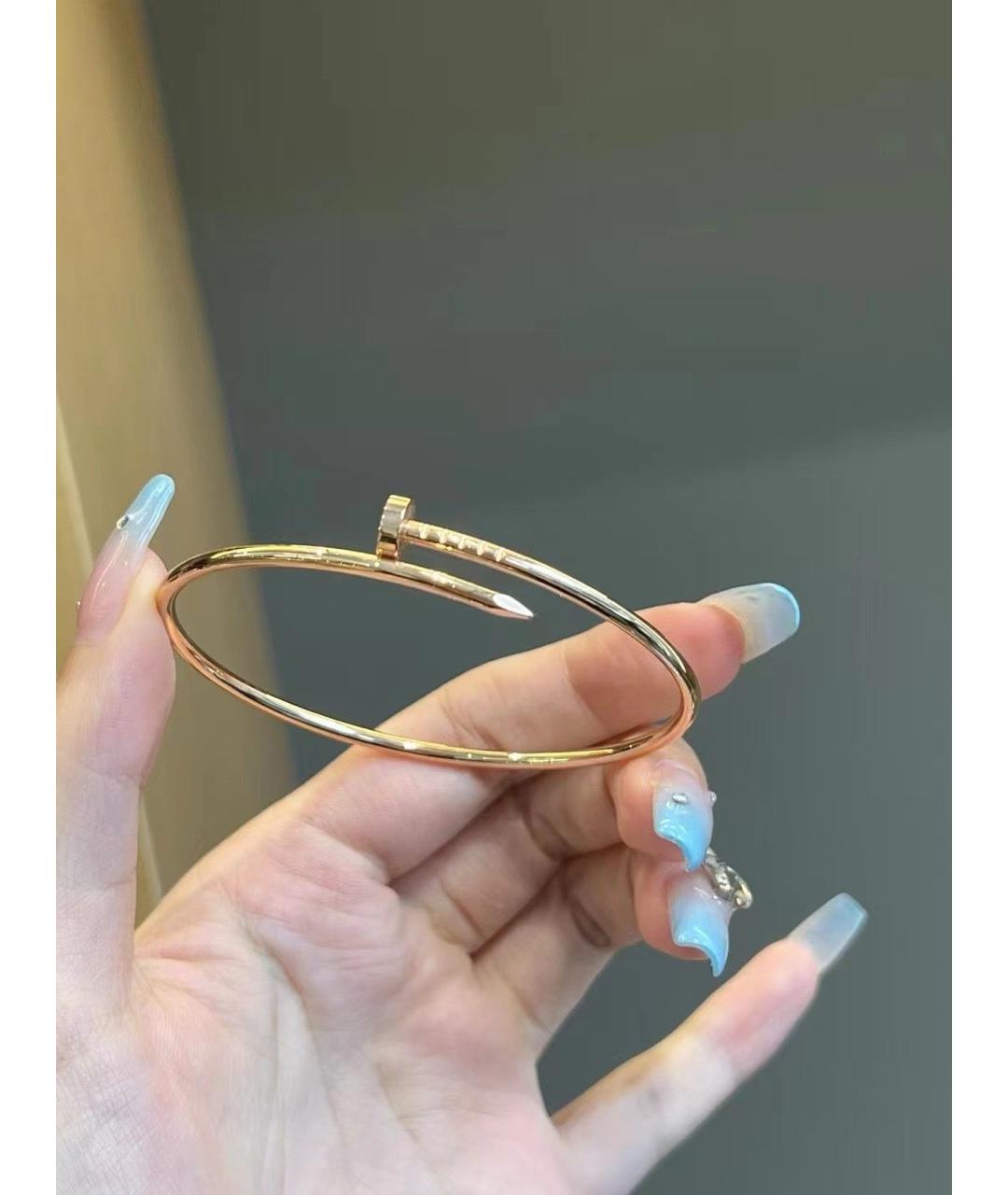 CARTIER Золотой браслет из розового золота, фото 2