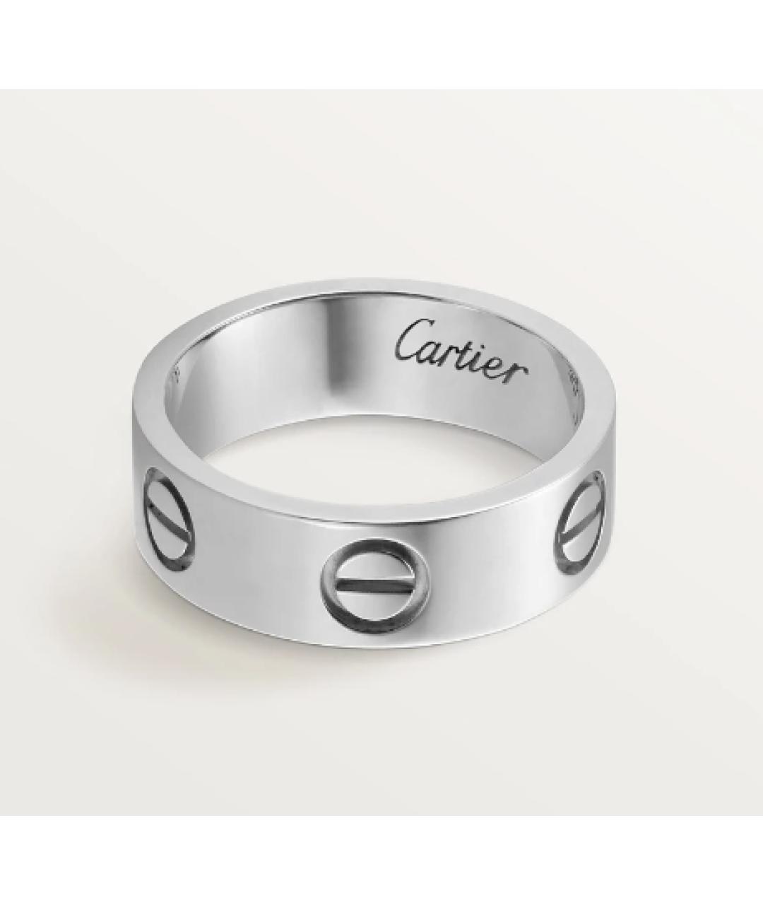 CARTIER Серебряное кольцо из белого золота, фото 8