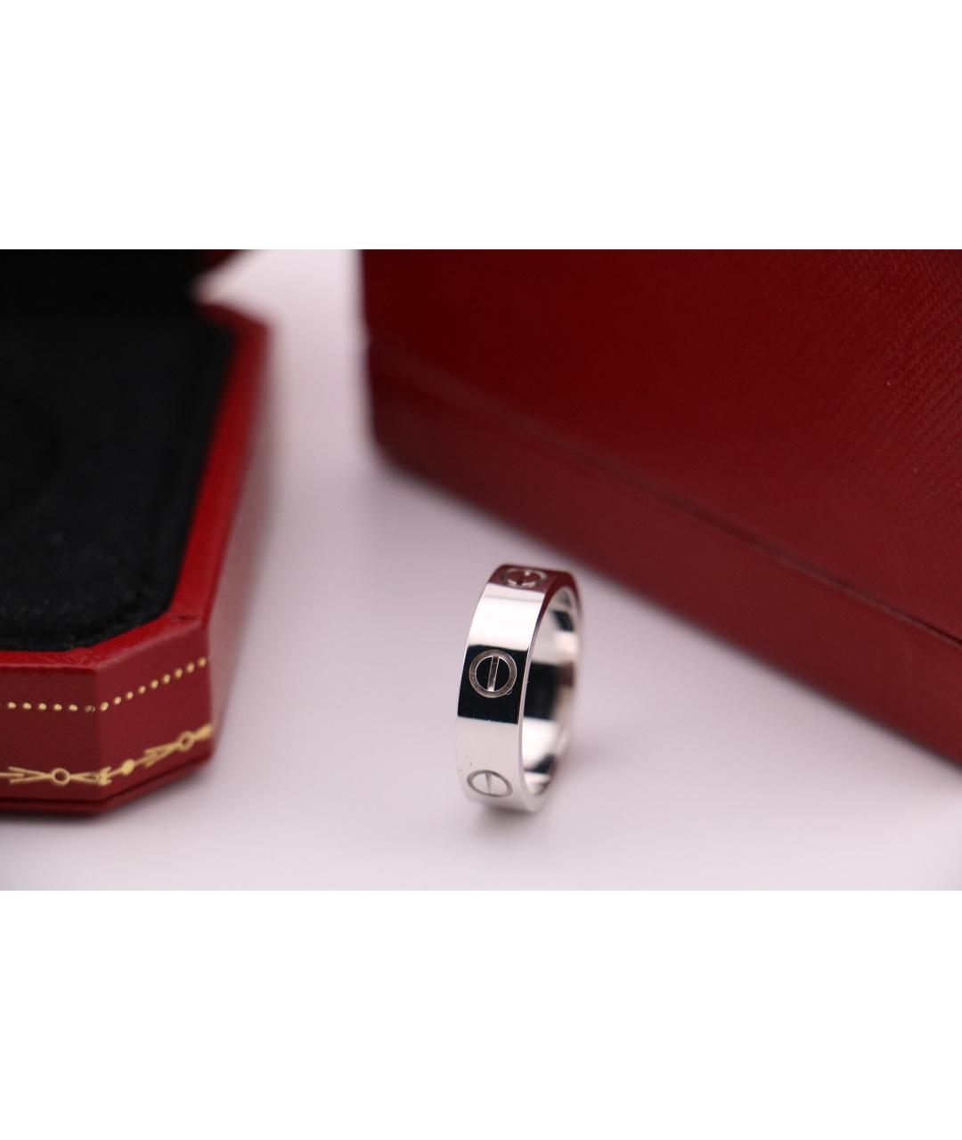 CARTIER Серебряное кольцо из белого золота, фото 6