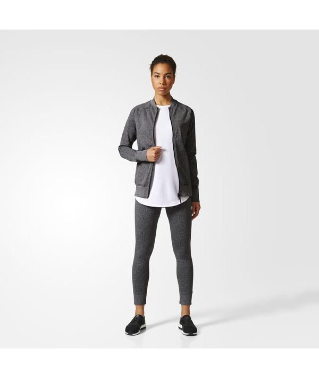 ADIDAS Серый полиамидовый спортивные костюмы, фото 6