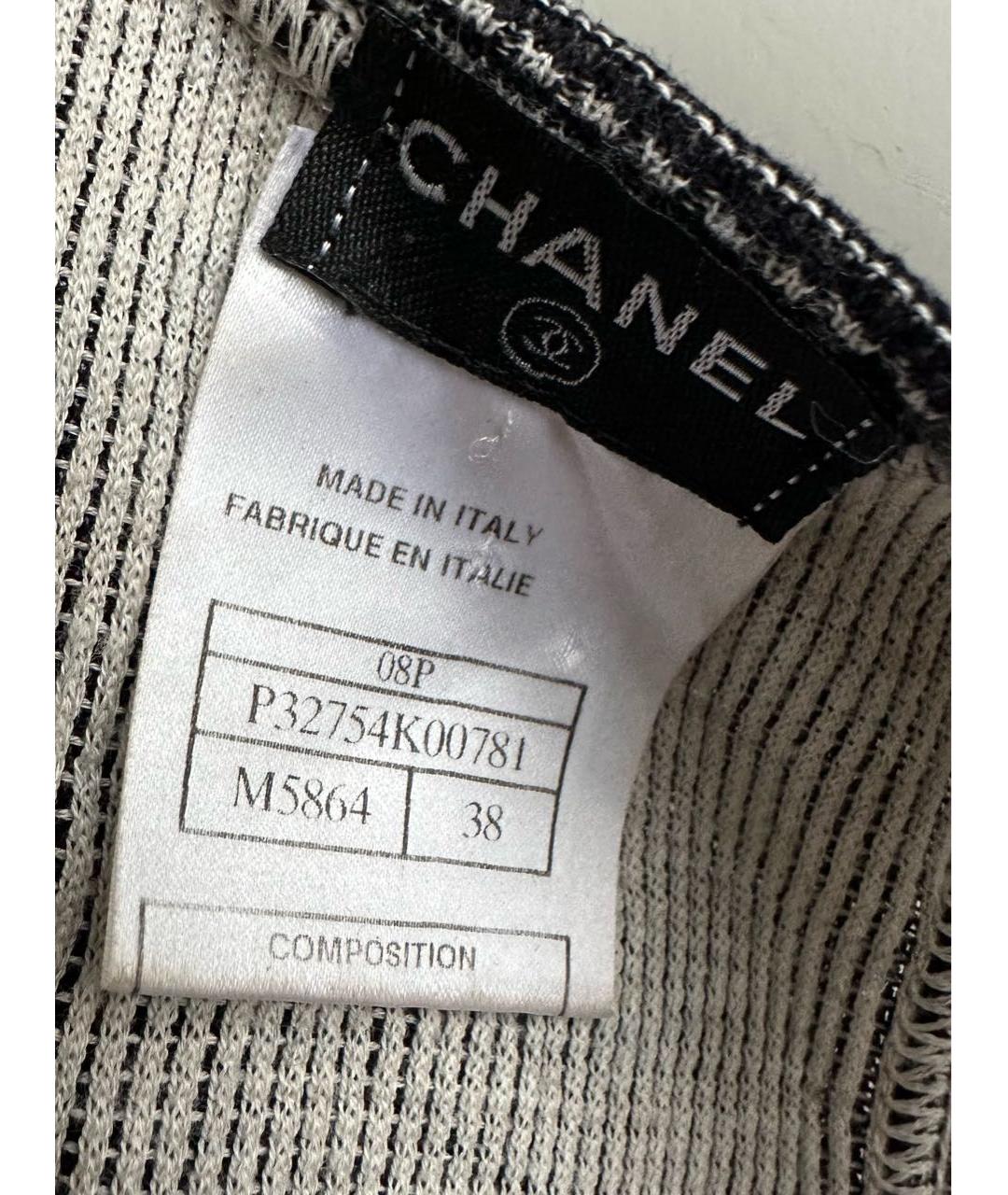 CHANEL PRE-OWNED Хлопковая майка, фото 2