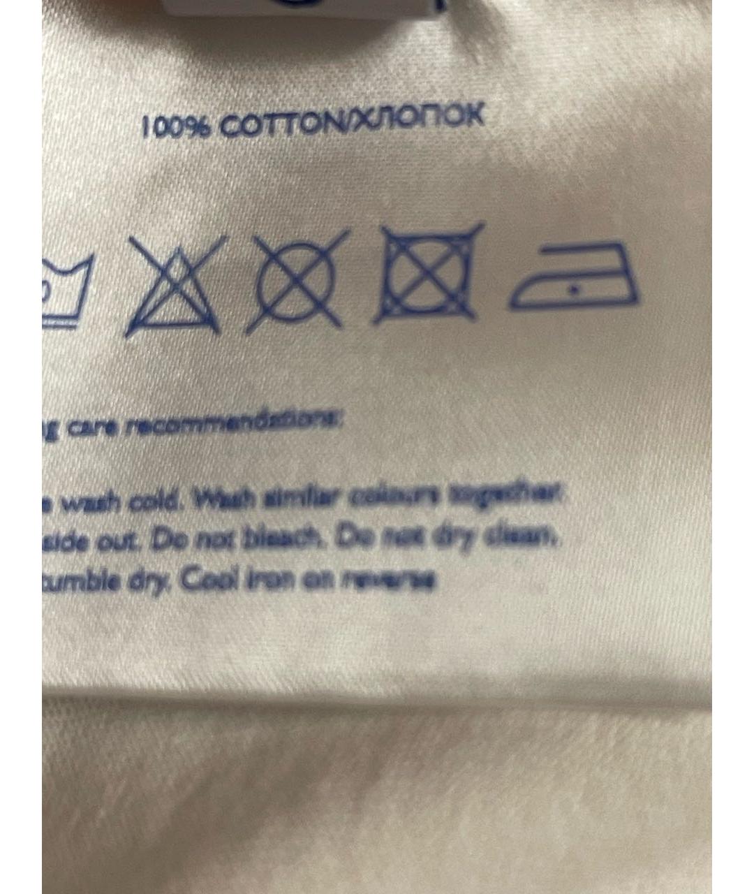 WALK OF SHAME Бежевая хлопковая футболка, фото 6